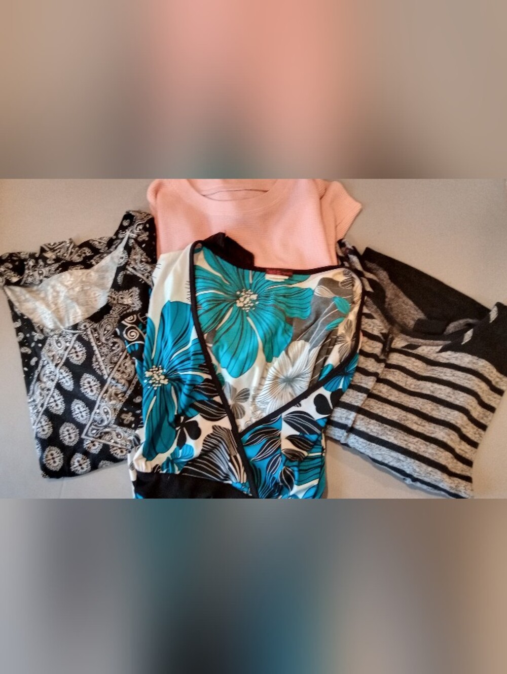 Variety Of Women's Blouses Lot Of 3 Size M